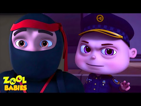 Cop And Thief And More | Zool Babies Hindi Series | बच्चों के कहानियाँ | Kids Cartoon Animation