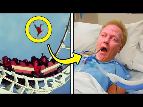 Jordan Matter fell off roller coaster, and.. (Salish is SAD)