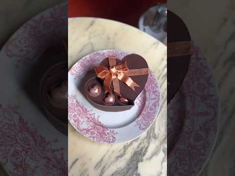 Making my French husband a chocolate box for Valentines!❤️#chocolate #valentinesday #couple #paris