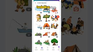 Membuat desain digital painting di #canva #tutorialcanva #digitalpainting