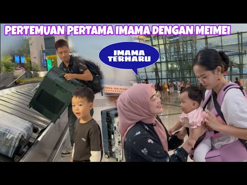 AKHIRNYA IMAMA ANAK ANAK KETEMU DENGAN PARA KEPNAKANNYA, ABIL LARI LANGSUNG PELUK IMAMANYA TERHARU