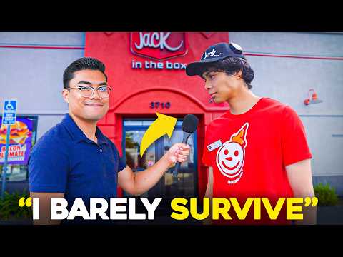 Asking FAST FOOD Workers What It's Actually Like (Shocking!)