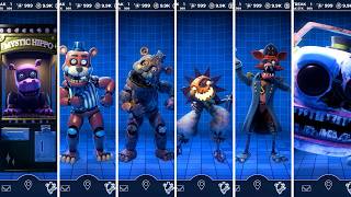 FNAF Help Wanted 2 Animatronics Workshop Animations
