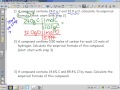Moles and Stoichiometry: Empirical Formula Challenges