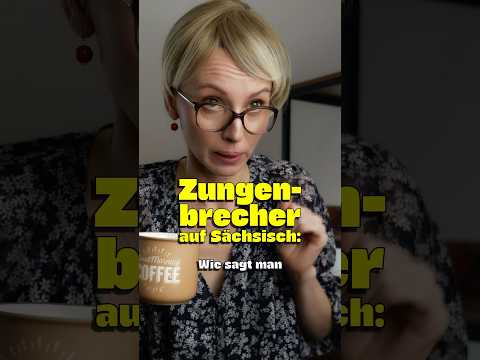 Zungenbrecher auf Sächsisch 🤣 #comedy #dialekt #sachsen