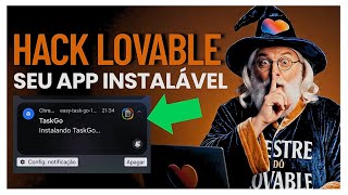 Como criar um App instalável com Lovable EM SEGUNDOS!