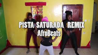 EASY AFROBEAT CHOREOGRAPHY (Pista Saturada Remix)|| Wale wale Kenya...