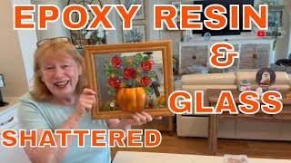 Stunning Mirror Art Using Shattered Glass
