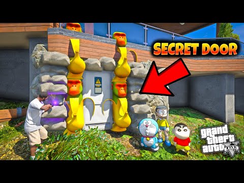 GTA 5 : Shinchan Opened The Ultimate Secret Door Of Franklin's House.. in Gta5