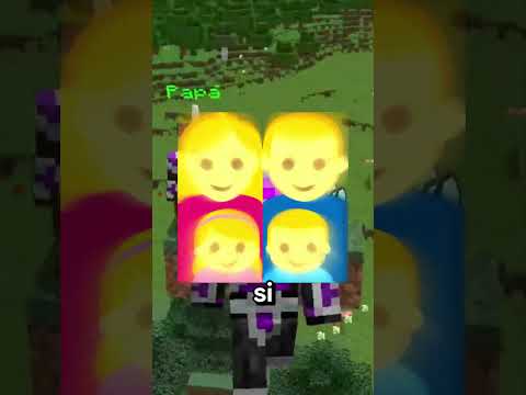 Salvarías A Papá O A Mamá En Minecraft!?