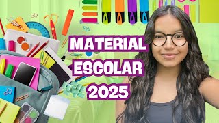 MEU MATERIAL ESCOLAR 2025