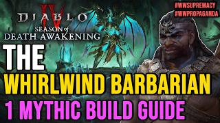 Whirlwind Barbarian || Updated Endgame Build Guide - Diablo 4 Season 14