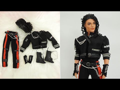 10 DIY Doll Hacks To Look Like Michael Jackson "Bad" | DIY Miniature Ideas for Barbie