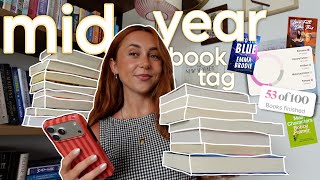 mid-year book tag! 📖✍🏼 (new favorite authors, 5 ⭐️'s, disappointments, + more)
