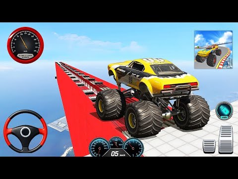 Monster Truck Ultimate Races - Mega Ramp Stunts - Android Gameplay-2