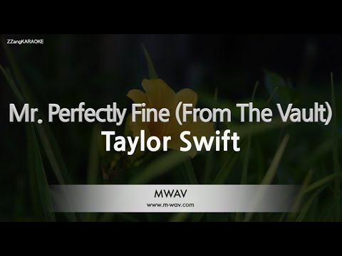 Taylor Swift-Mr. Perfectly Fine (Taylor’s Version) (From The Vault) (Melody) [ZZang KARAOKE]