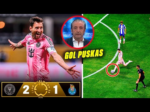 ASI REACCIONA PRENSA EUROPEA a GOL de MESSI INTER MIAMI vs PORTO en MUNDIAL CLUBES