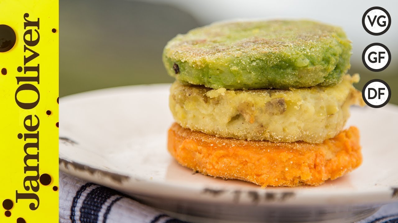 Irish Flag Potato Cakes The Happy Pear