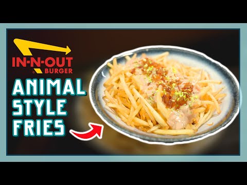 FRIET-PATAT ANIMAL STYLE VAN IN-N-OUT! | EtenmetNick | How to