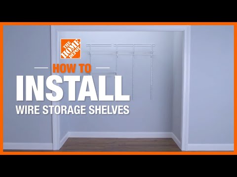 How to Install Wire Shelving