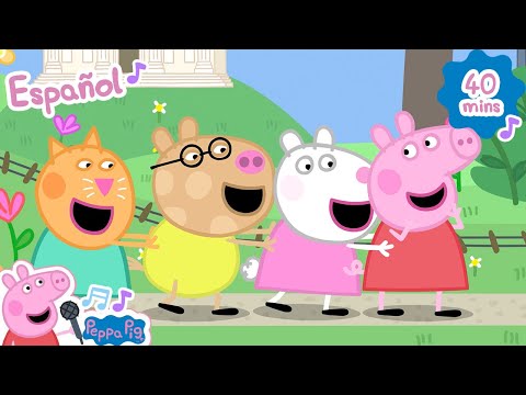 Canción de Tiny Land Train | Canciones infantiles y rimas infantiles | Peppa Pig en Español