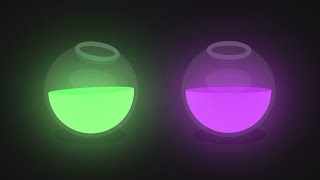Colorful Glowing Liquid Bowl Animation Effects | Html CSS Animation Effects