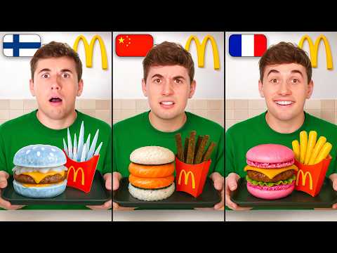 MANGIO McDonald’s nel MONDO per vedere QUANTO CAMBIA 🍟🌍