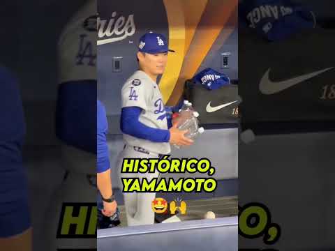 Yoshinobu Yamamoto sorprende a todos tras lanzar un juegazo #YoshinobuYamamoto #MLB #Beisbol