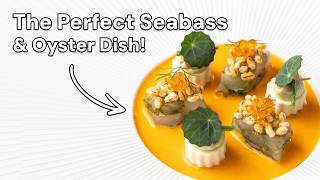 My Final Summer Appetizer! Sea Buckthorn & Sea Bass Dish