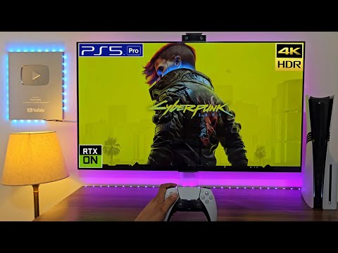 Cyberpunk 2077 (PS5 PRO) 4K HDR 60FPS Ray Tracing