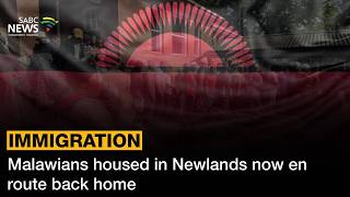 YouTube video thumbnail:  Malawians Housed in Newlands now en Route Back Home