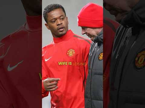 Patrice Evra on CRAZY Sir Alex Ferguson Story #shorts