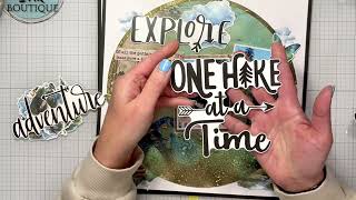 Inspiration Video #Layout 2 - Layout created by Heather for The Paper & Ink Boutique
