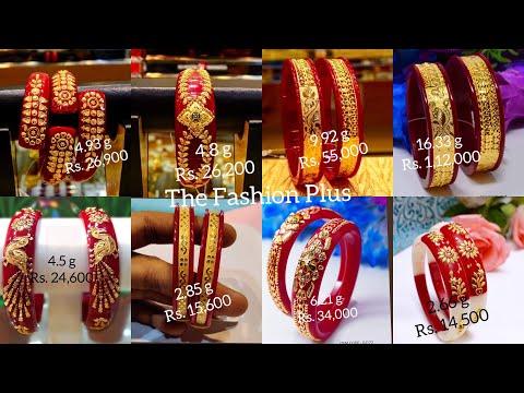 Latest Gold Pola Bangle Design with Weight and Price