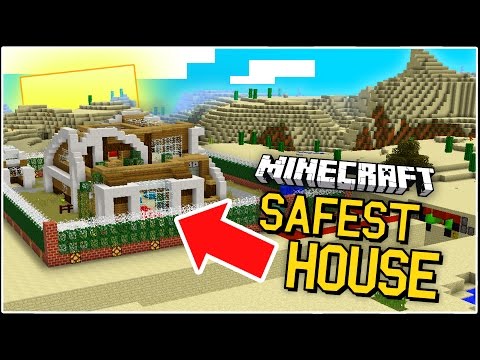 THE SAFEST HOUSE IN MINECRAFT (40+ Different Security Mechanisms)