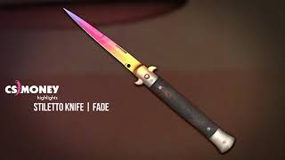 Stiletto Knife Fade Gameplay