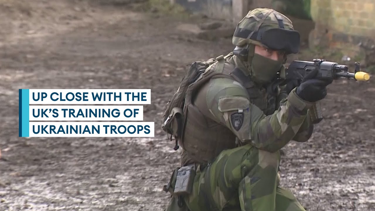 How Britain is Training up Ukrainian Troops in the UK
