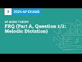 Melodic Dictation Skills Assessment