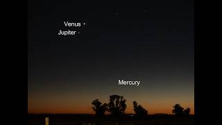 The Brightest Planets, Jupiter & Venus, in Conjunction