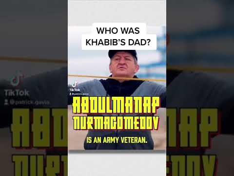 Who was Abdulmanap Nurmagomedov? #shorts #khabib