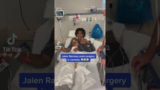 Jalen Ramsey post-surgery meal