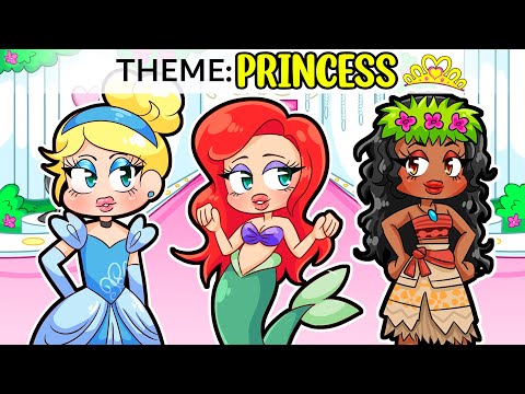 Doing ICONIC DISNEY PRINCESS Themes in DRESS to IMPRESS..