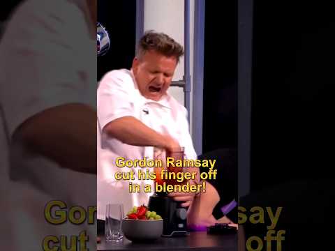 ?Gordon Ramsay CUTS FINGER OFF In Blender! ?