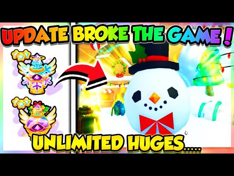 *BROKEN* PETS GO UPDATE 9 GAVE ME UNLIMITED HUGES!! (Roblox)