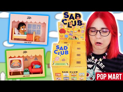 BUDUJE *smutny* DOMEK Cry Baby 😭 SAD CLUB POPMART
