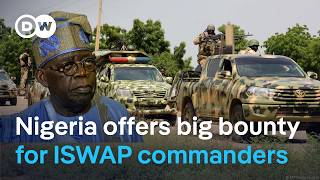 YouTube video thumbnail: Nigerian Army Offers Over $44,000 Bounty on Wanted ISWAP Leaders
