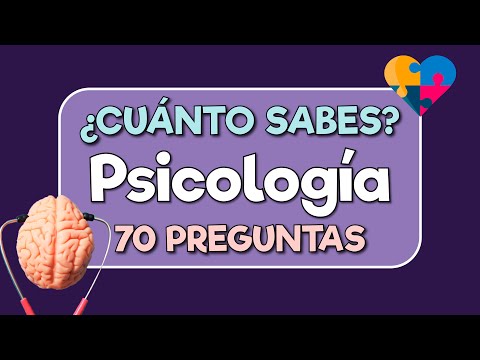 PSICOLOGÍA ¿Cuánto sabes? 70 preguntas de psicología y psiquiatría