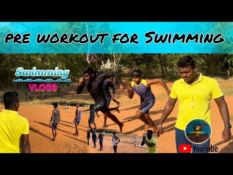 pre workout for Swimming | swimmers workout| Tamil|  ajithcoach workout vlogs