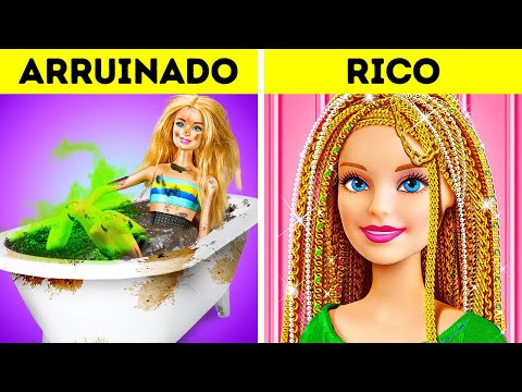 BARBIE RICA VS BARBIE POBRE: ¡LA BATALLA DEFINITIVA DE LAS MUÑECAS! 😂💸✨