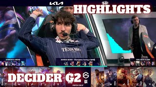 GX vs BDS - Game 2 Highlights | Cross Play Decider LEC Summer 2025 Playoffs | GIANTX vs Team BDS G2